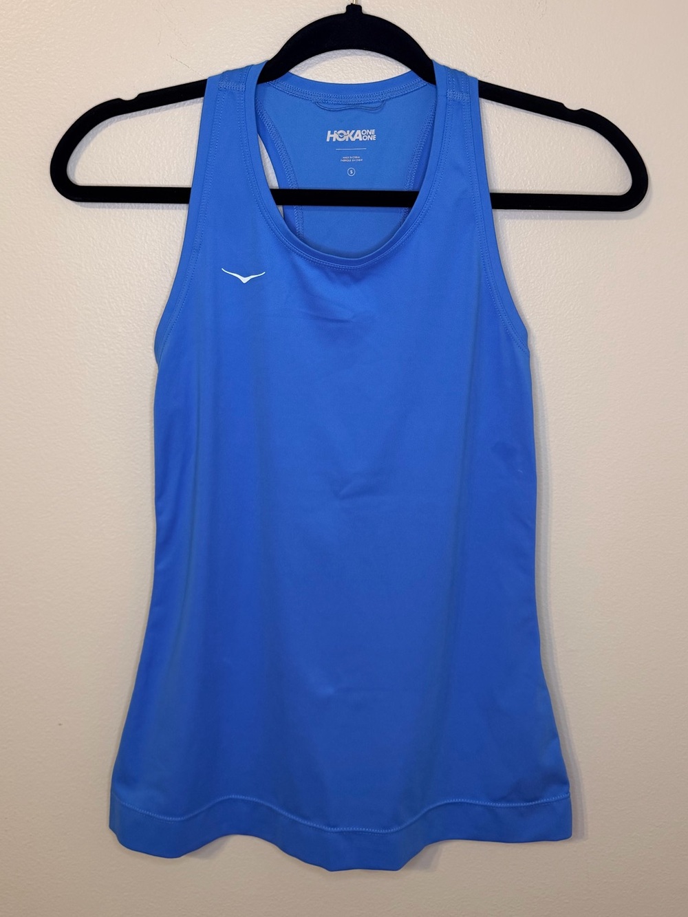 Hoka One One Blue Running Tank